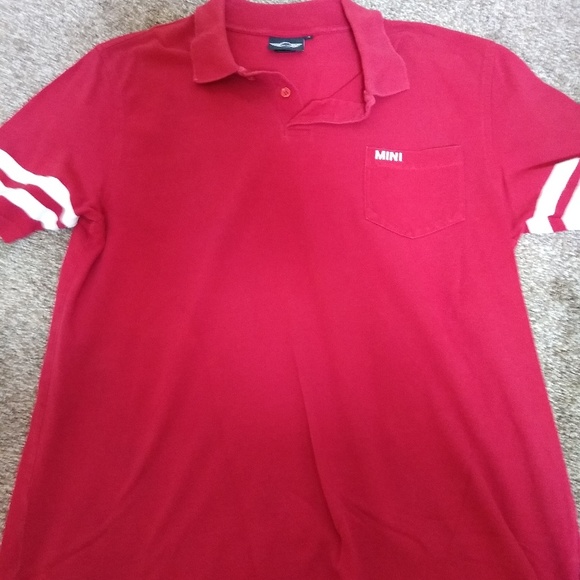 Mini Cooper Logo Polo Shirt Men's Size Small - Picture 1 of 6